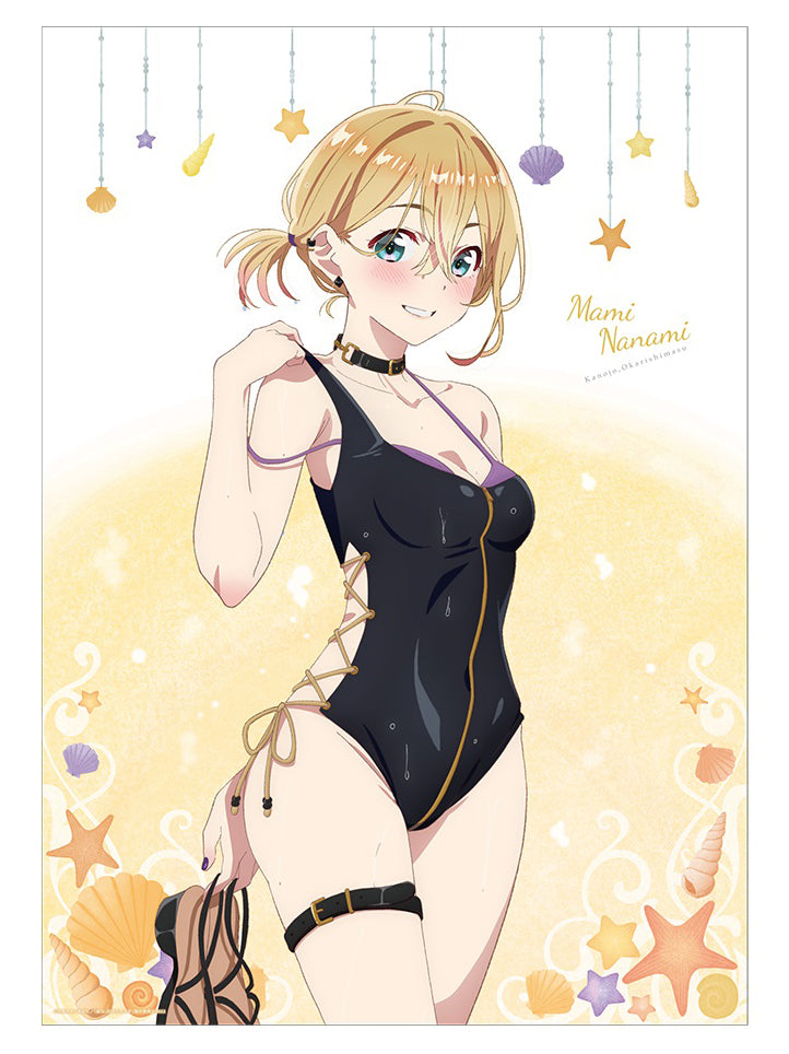 Mami Nanami (Swimsuit ver.) | A3 Clear Poster