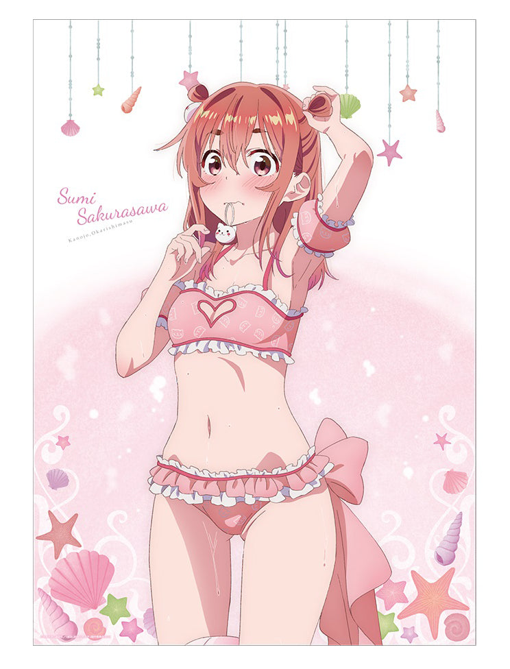 Sumi Sakurasawa (Swimsuit ver.) | A3 Clear Poster