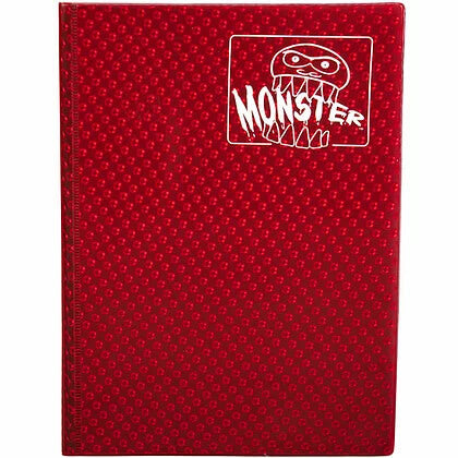 4-Pocket Monster Binder (Holofoil Red)