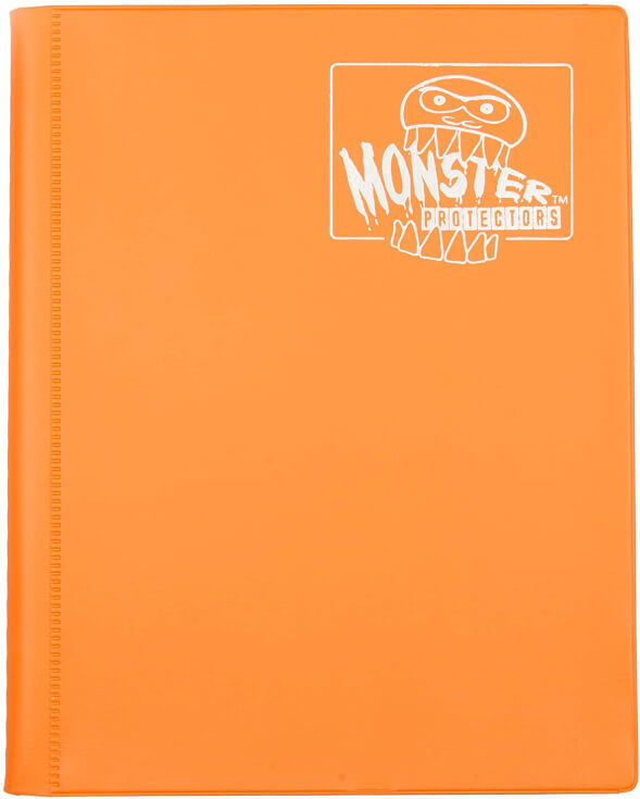 4-Pocket Monster Binder (Matte Orange)