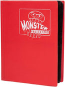 4-Pocket Monster Binder (Matte Red)