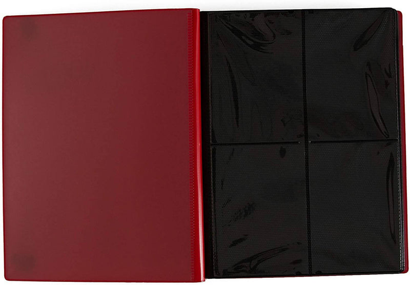 4-Pocket Monster Binder (Matte Red)