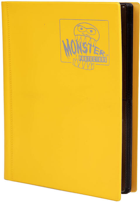 4-Pocket Monster Binder (Matte Yellow)