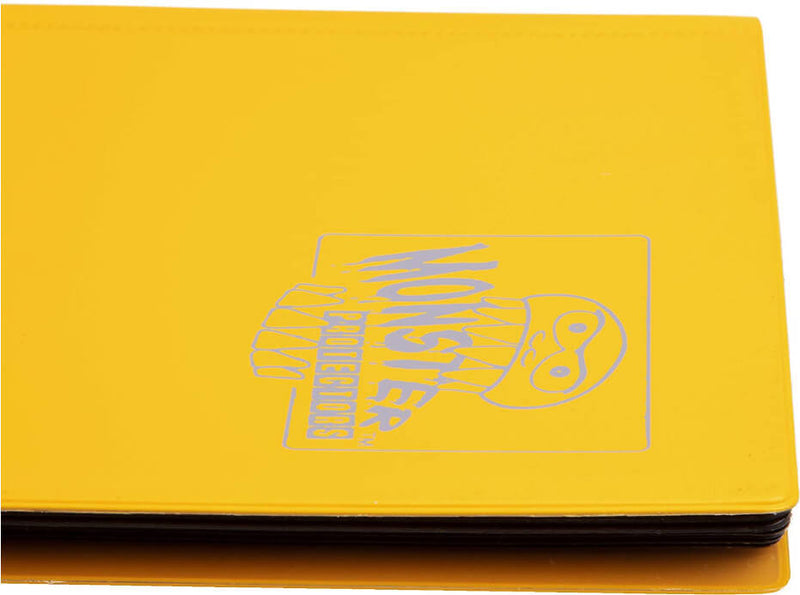 4-Pocket Monster Binder (Matte Yellow)