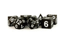 Sharp Edge Silicone Rubber Dice Set: Gold Scatter