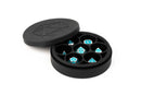 Silicone Round Dice Case (Black)