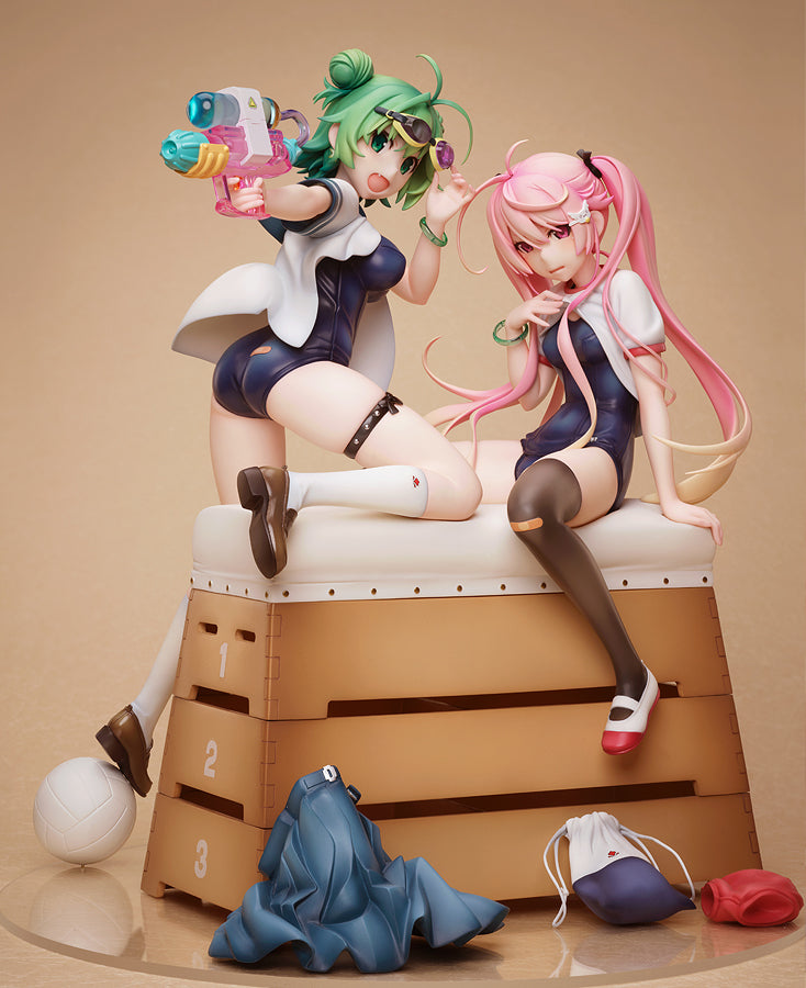 Midori & Pink Sukumizu | 1/5.5 Scale Figure