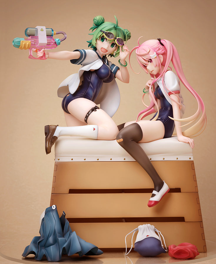 Midori & Pink Sukumizu | 1/5.5 Scale Figure