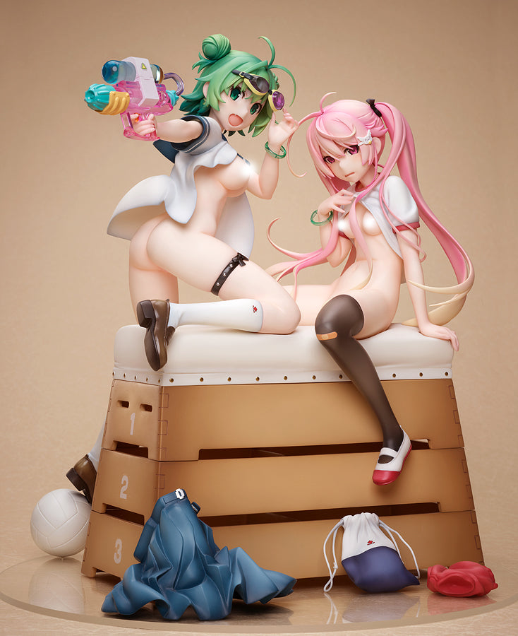 Midori & Pink Sukumizu | 1/5.5 Scale Figure