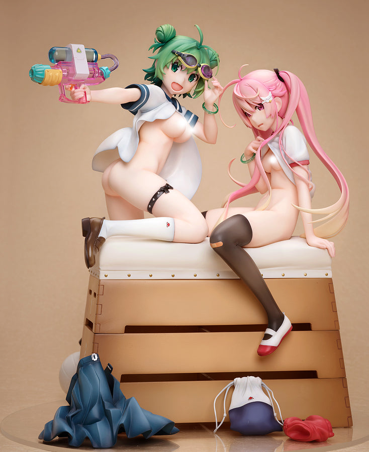 Midori & Pink Sukumizu | 1/5.5 Scale Figure
