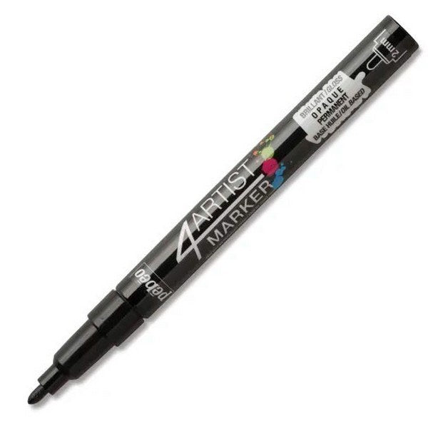 Gaianotes 4 Artists Marker: 2mm Black