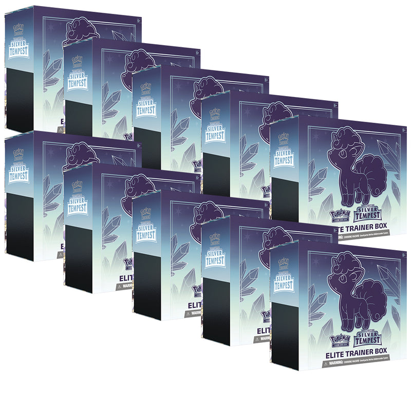 Silver Tempest Elite Trainer Box Case (10) | Pokemon TCG