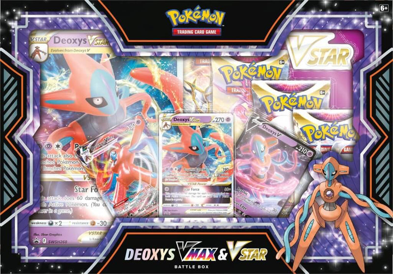 Deoxys VMAX & VSTAR Battle Box | Pokemon TCG
