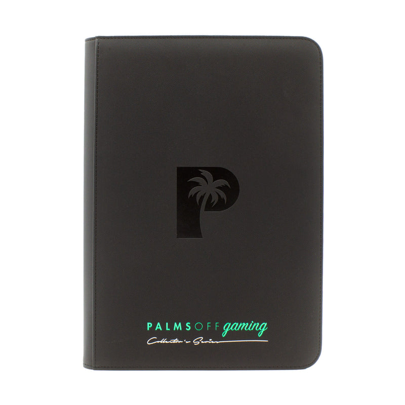 Collector's Series 9 Pocket Zip Binder (Black) | Palms Off