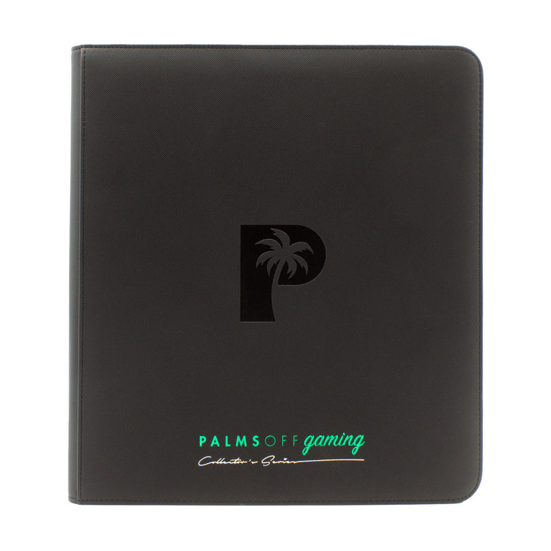 Collector's Series 12 Pocket Zip Binder (Black) | Palms Off