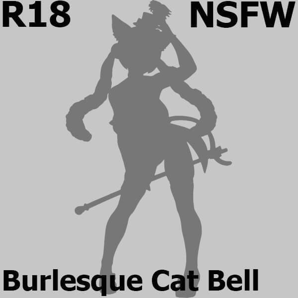 Burlesque Cat Bell (White Cat ver.) | 1/7 Scale Figure