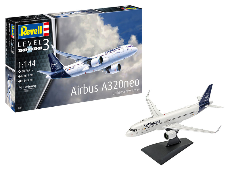 Airbus A320neo Lufthansa New Livery | 1/144 Model