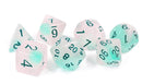 Frosted Glowworm 7-Die Set | Sirius Dice