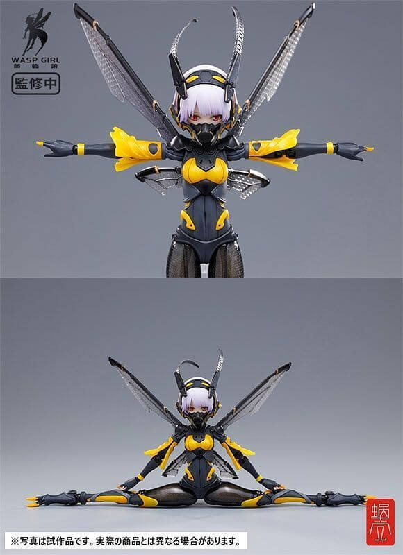 BEE-03W Wasp Girl Bun-Chan | 1/12 Action Figure