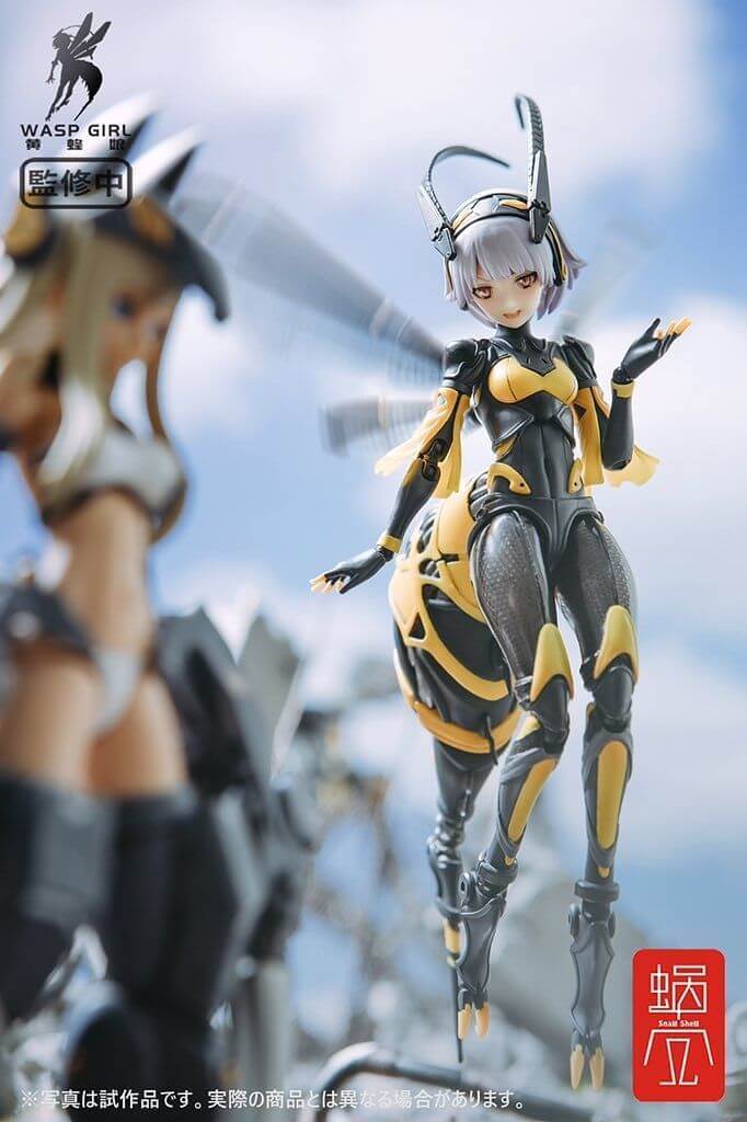 BEE-03W Wasp Girl Bun-Chan | 1/12 Action Figure