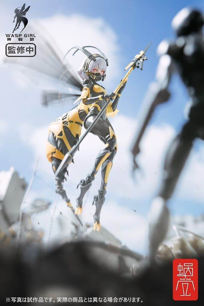 BEE-03W Wasp Girl Bun-Chan | 1/12 Action Figure