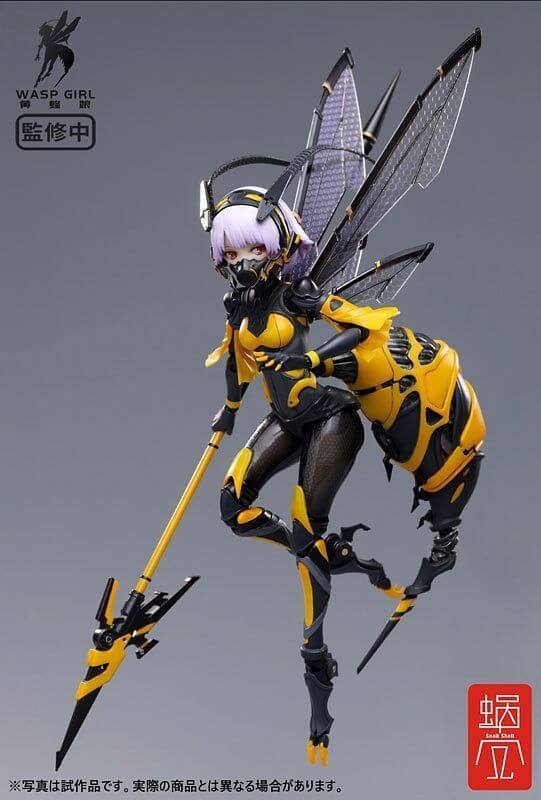 BEE-03W Wasp Girl Bun-Chan | 1/12 Action Figure