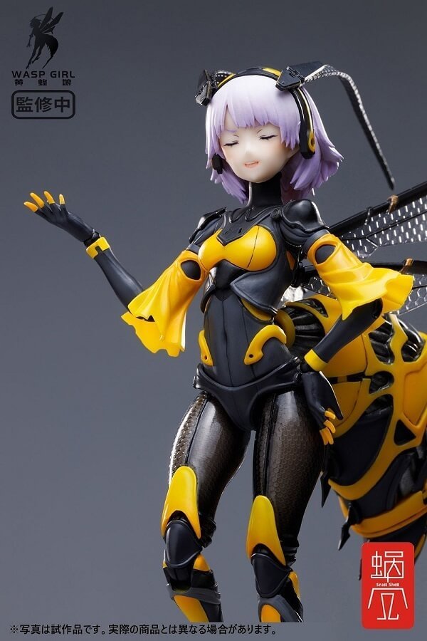 BEE-03W Wasp Girl Bun-Chan | 1/12 Action Figure