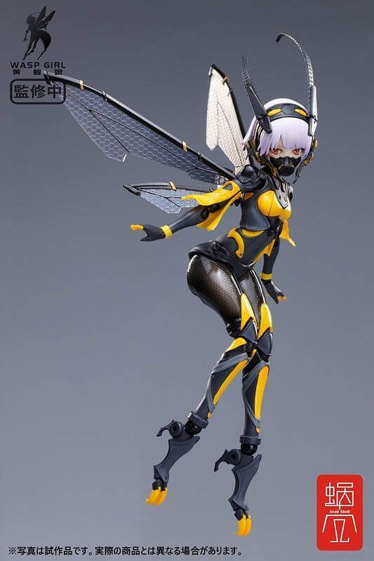 BEE-03W Wasp Girl Bun-Chan | 1/12 Action Figure