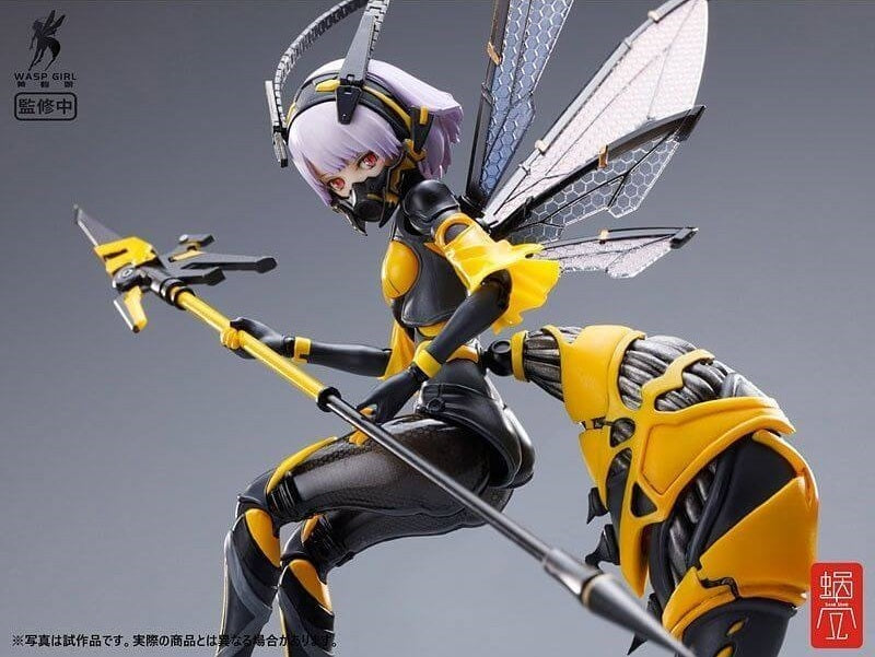 BEE-03W Wasp Girl Bun-Chan | 1/12 Action Figure