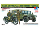 JGSDF Reconnaissance Motorcycle & High Mobility Vehicle Set | 1/35 Military Minature