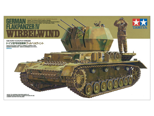 German Flakpanzer IV Wirbelwind | 1/35 Military Miniature Series No.233