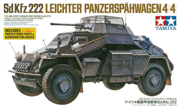 Sd.Kfz.222 Leichter Panzerspahwagen | 1/35 Military Miniature Series No.270