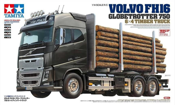 Volvo FH16 Globetrotter 750 6x4 Timber Truck | 1/14 R/C Truck Series No.60