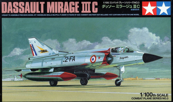 Dassault Mirage III C | 1/100 Combat Planes Series No.2