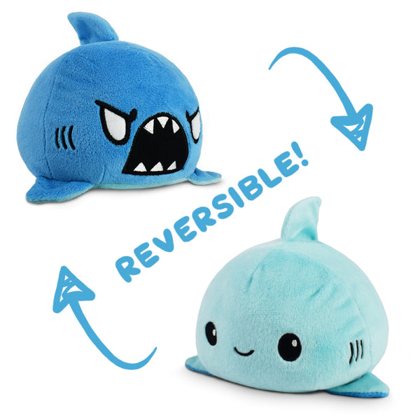 Shark (Light Blue/Blue) | Reversible Plushie