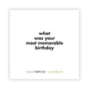 TableTopics To Go: Celebrate