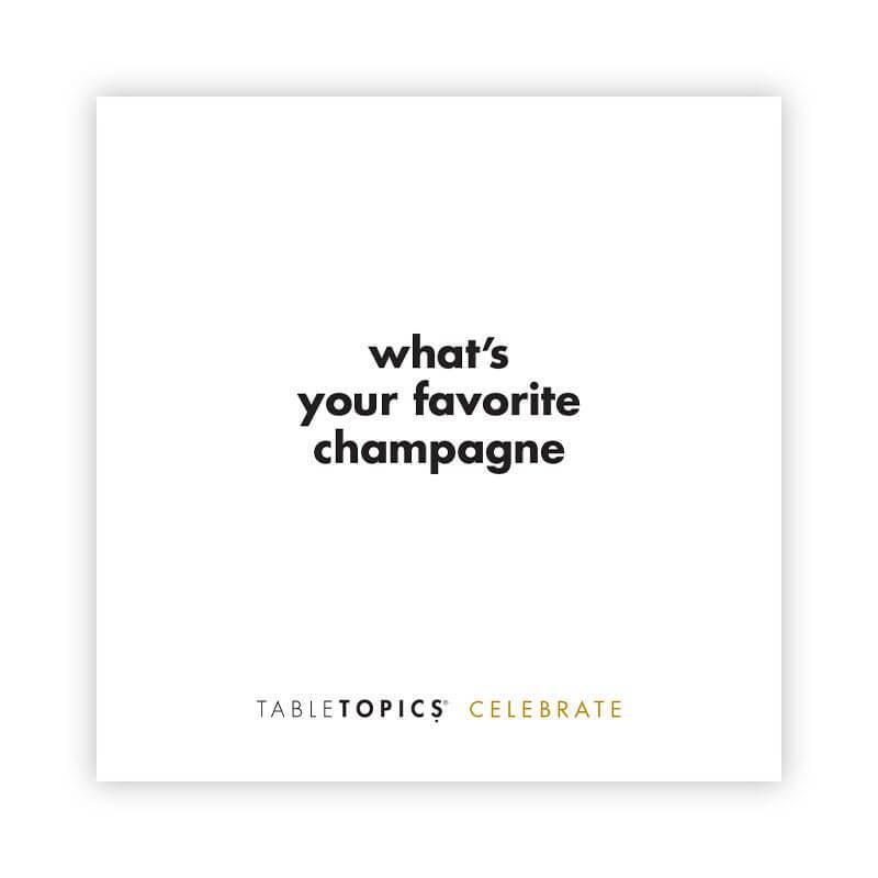 TableTopics To Go: Celebrate