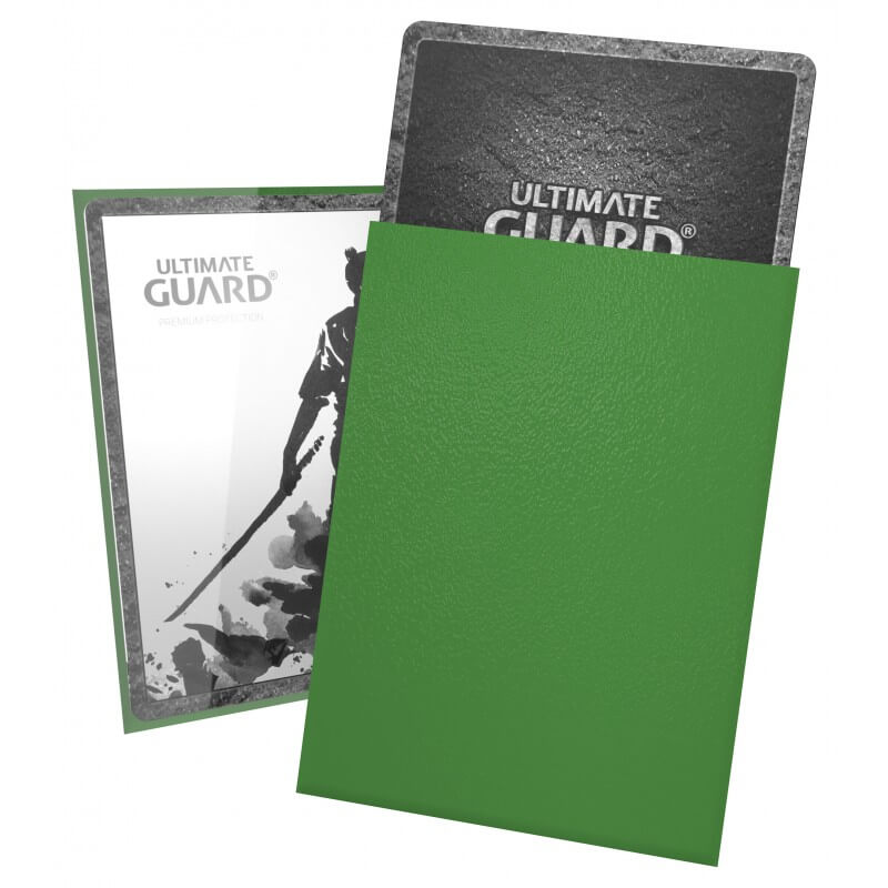 Katana Sleeves Standard (Green) | Ultimate Guard