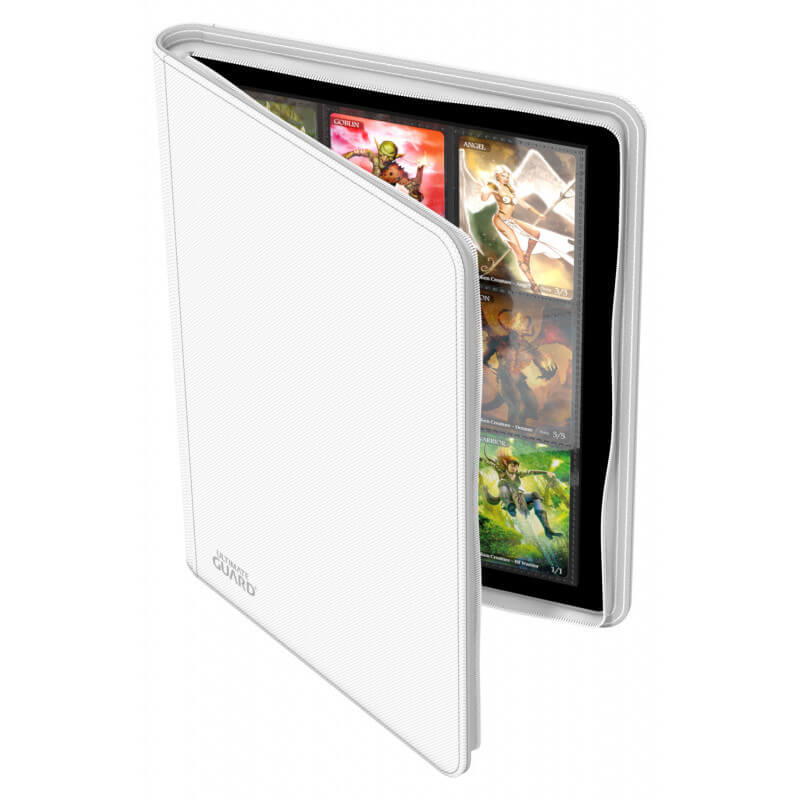 9-Pocket XenoSkin Zipfolio (White) | Ultimate Guard