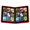 9-Pocket XenoSkin Zipfolio (Red) | Ultimate Guard