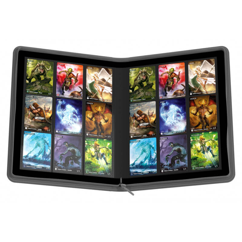 9-Pocket XenoSkin Zipfolio (Grey) | Ultimate Guard