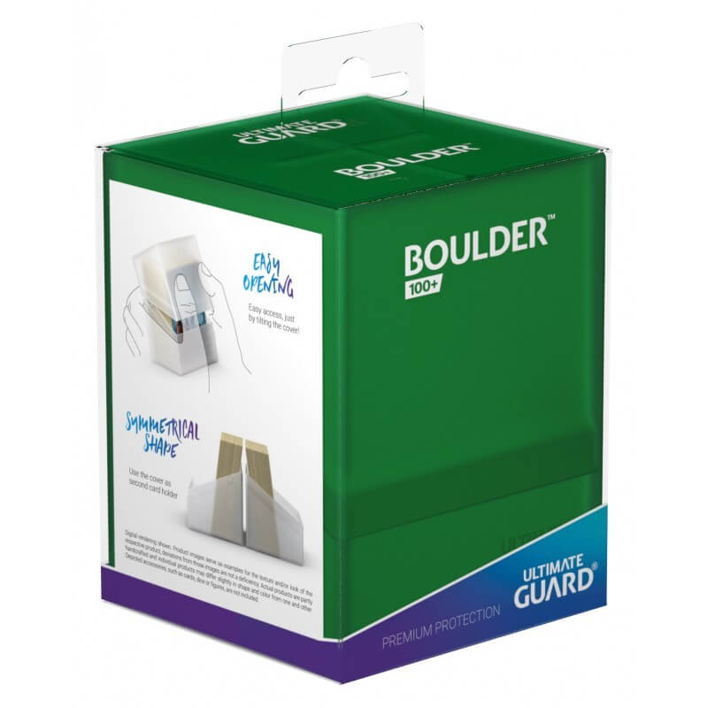 Boulder 100+ Deck Case (Emerald) | Ultimate Guard