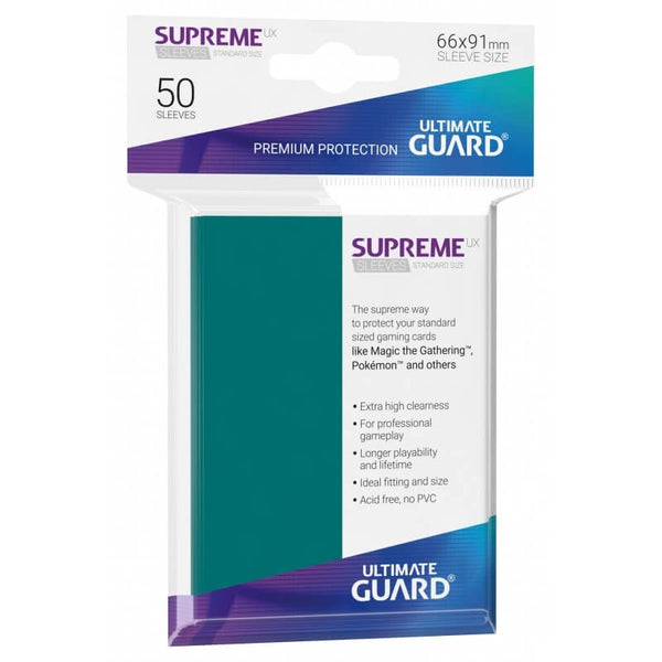 Supreme UX Sleeves Standard (Petrol) | Ultimate Guard