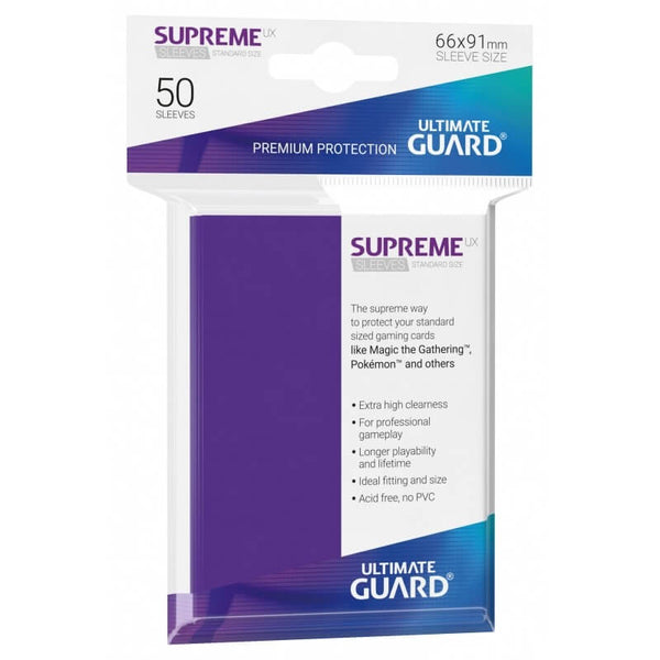 Supreme UX Sleeves Standard (Purple) | Ultimate Guard