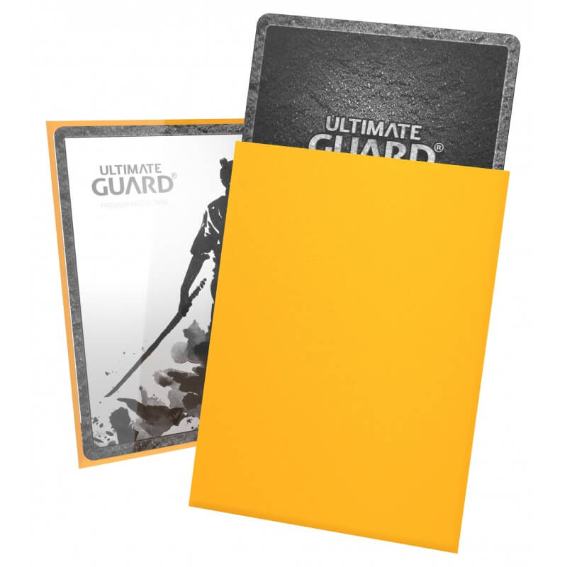 Katana Sleeves Standard (Yellow) | Ultimate Guard