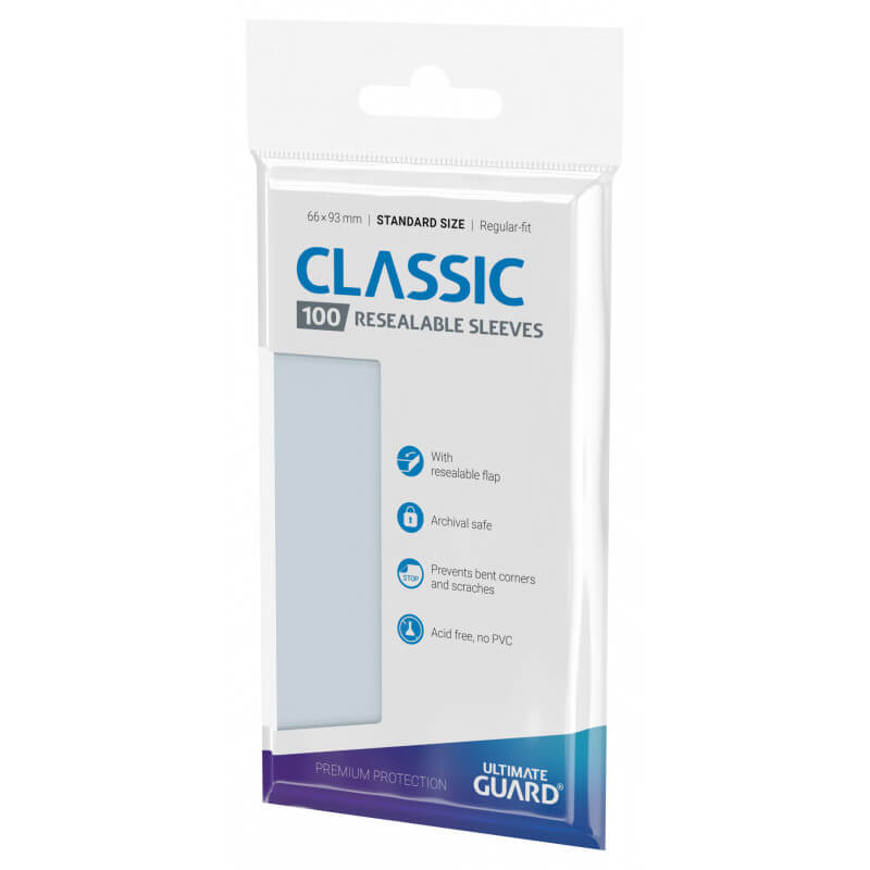 Classic Resealable Sleeves - Standard | Ultimate Guard