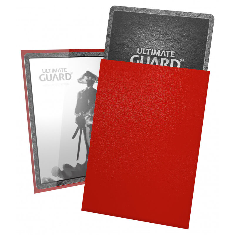 Katana Sleeves Japanese (Red) | Ultimate Guard