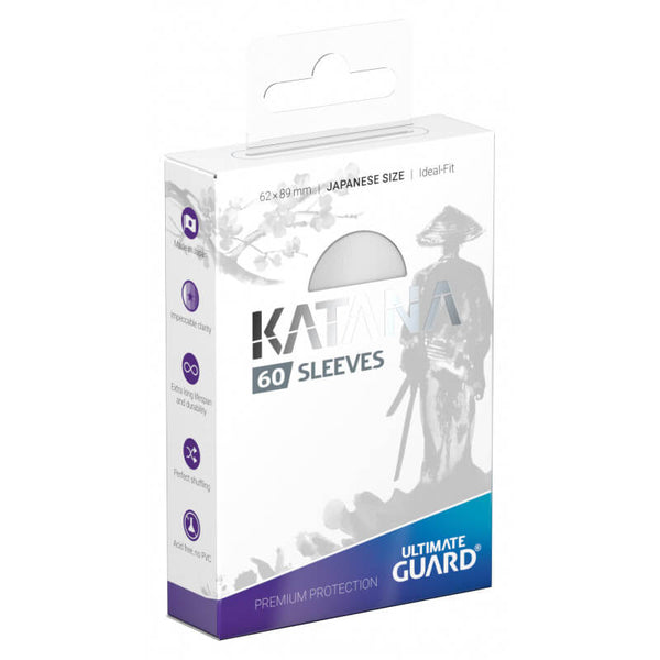 Katana Sleeves Japanese (White) | Ultimate Guard