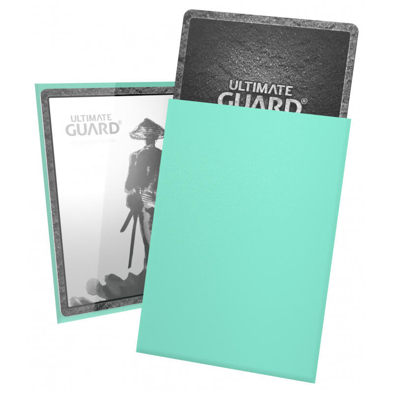 Katana Sleeves Japanese (Turquoise) | Ultimate Guard