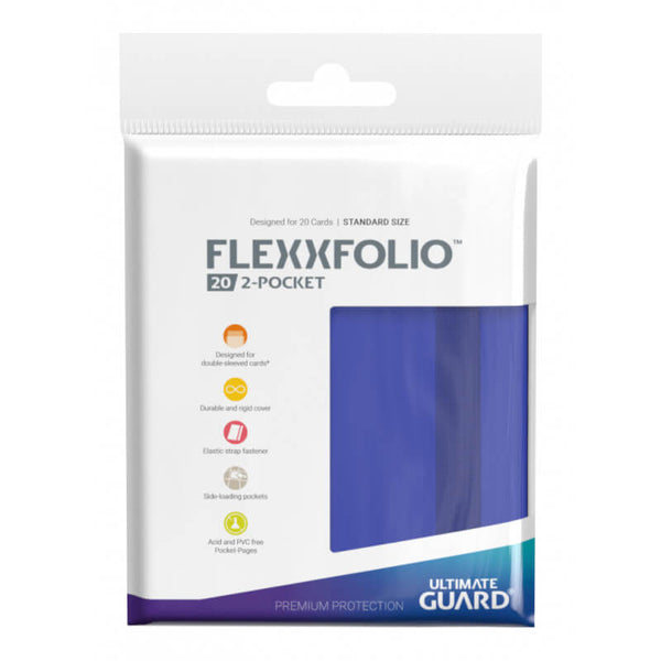 Flexxfolio 20: 2-Pocket (Blue) | Ultimate Guard